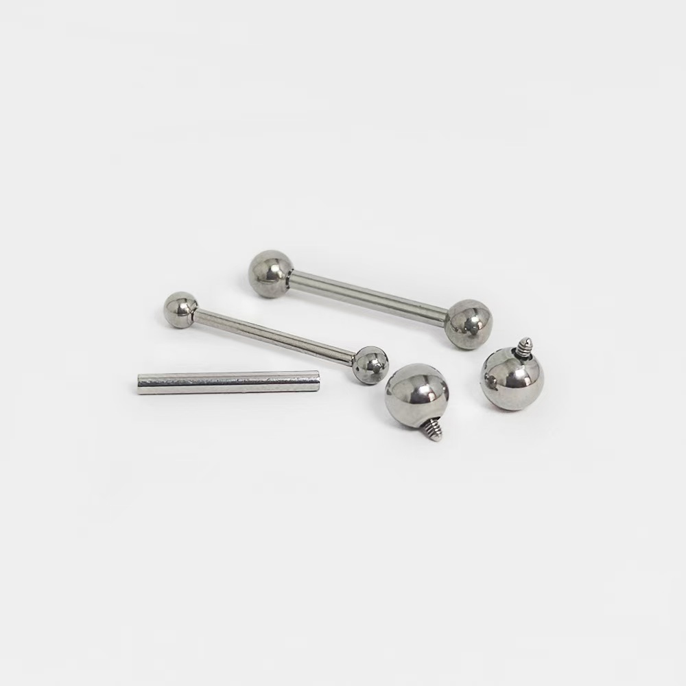 2pcs/lot ASTM F136 Titanium Im - Body Jewelry Implant Grade Titanium recensie en prijs