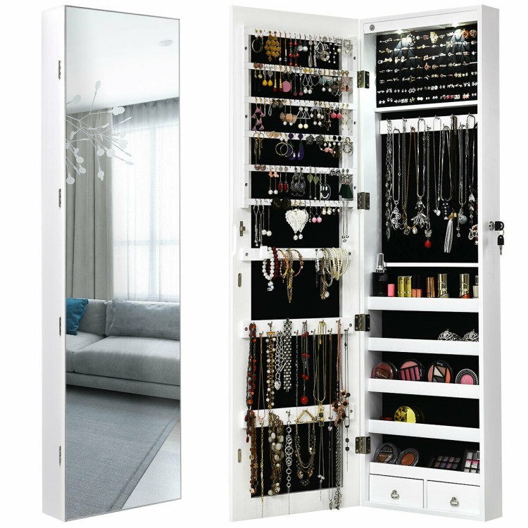 Jewelry Cabinet Lockable Armoi - Body Jewelry Earrings recensie en prijs