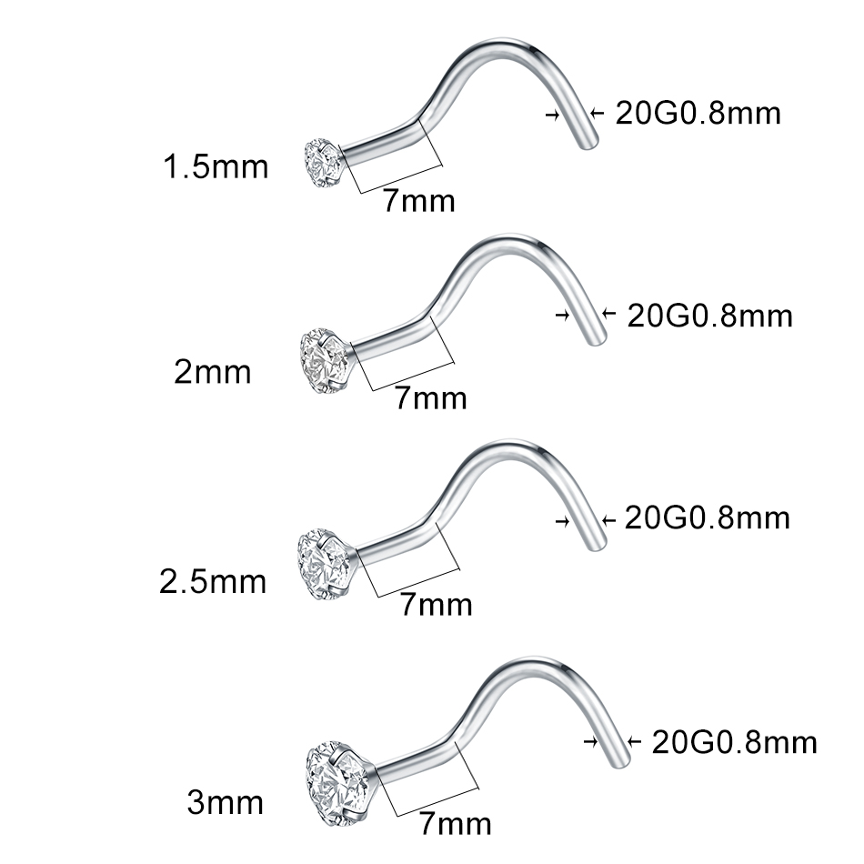 1/5pcs Implant Grade Titanium  - Body Jewelry Implant Grade Titanium recensie en prijs