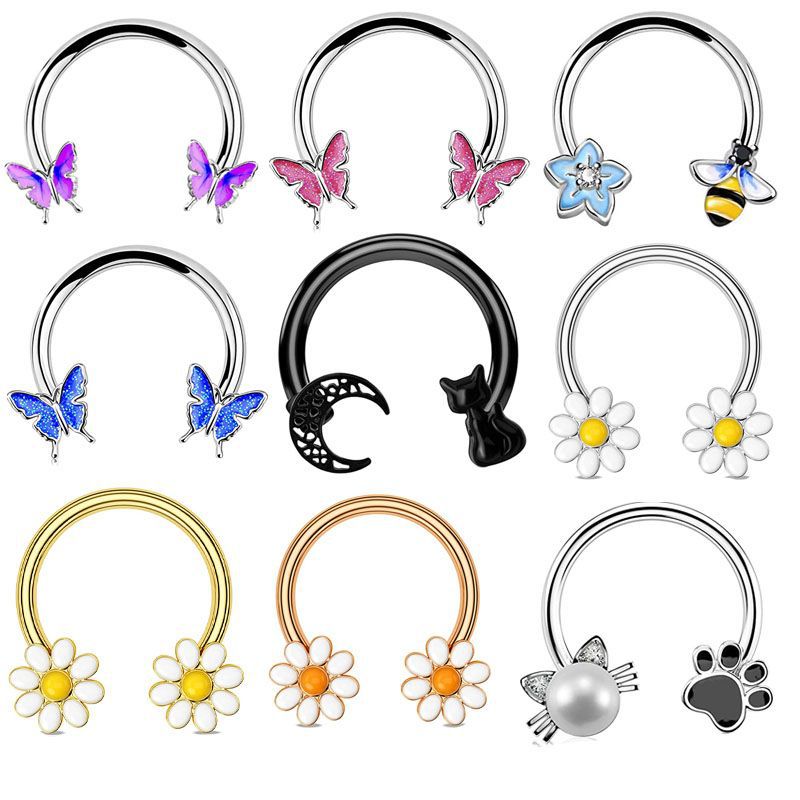 16G Septum Ring Daith Piercing - Body Jewelry Earrings recensie en prijs