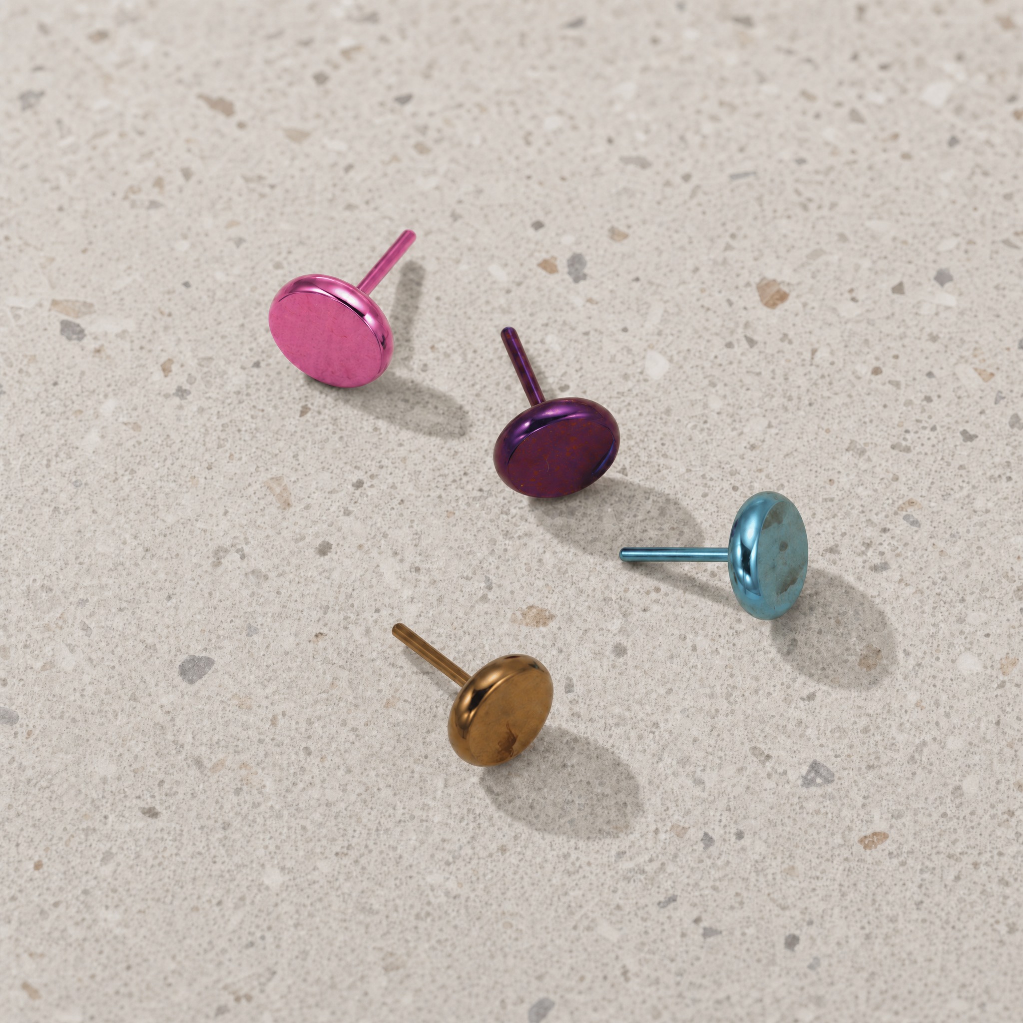 10pcs ASTM F136 Titanium Push  - Body Jewelry Threadless recensie en prijs