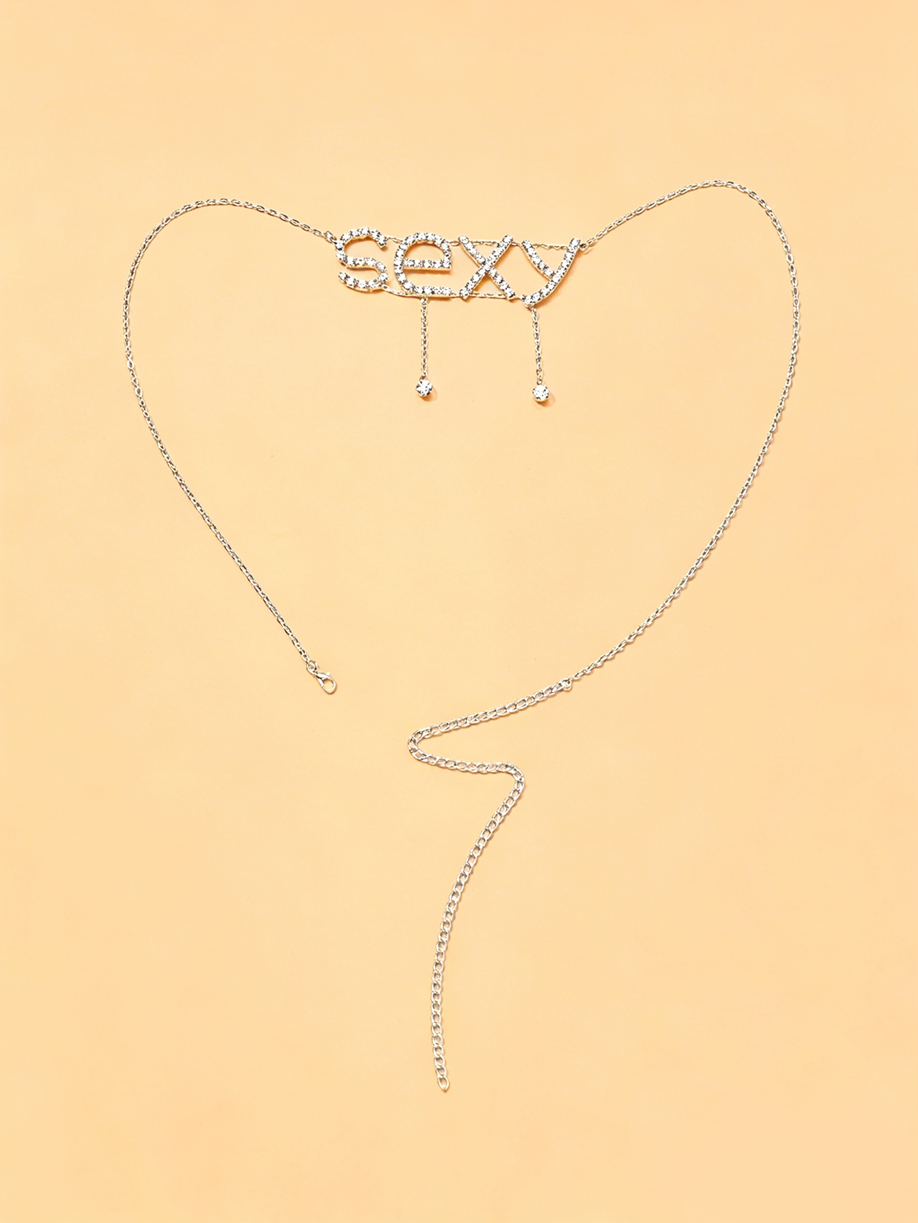 Rhinestone Sexy Letter Double  - Body Jewelry Rhinestone recensie en prijs