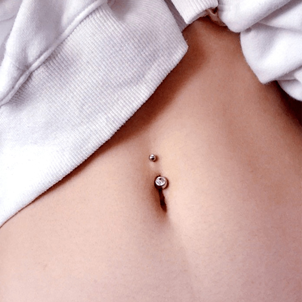 1pcs Titanium Belly Ring Belly - Body Jewelry Internally Threaded recensie en prijs