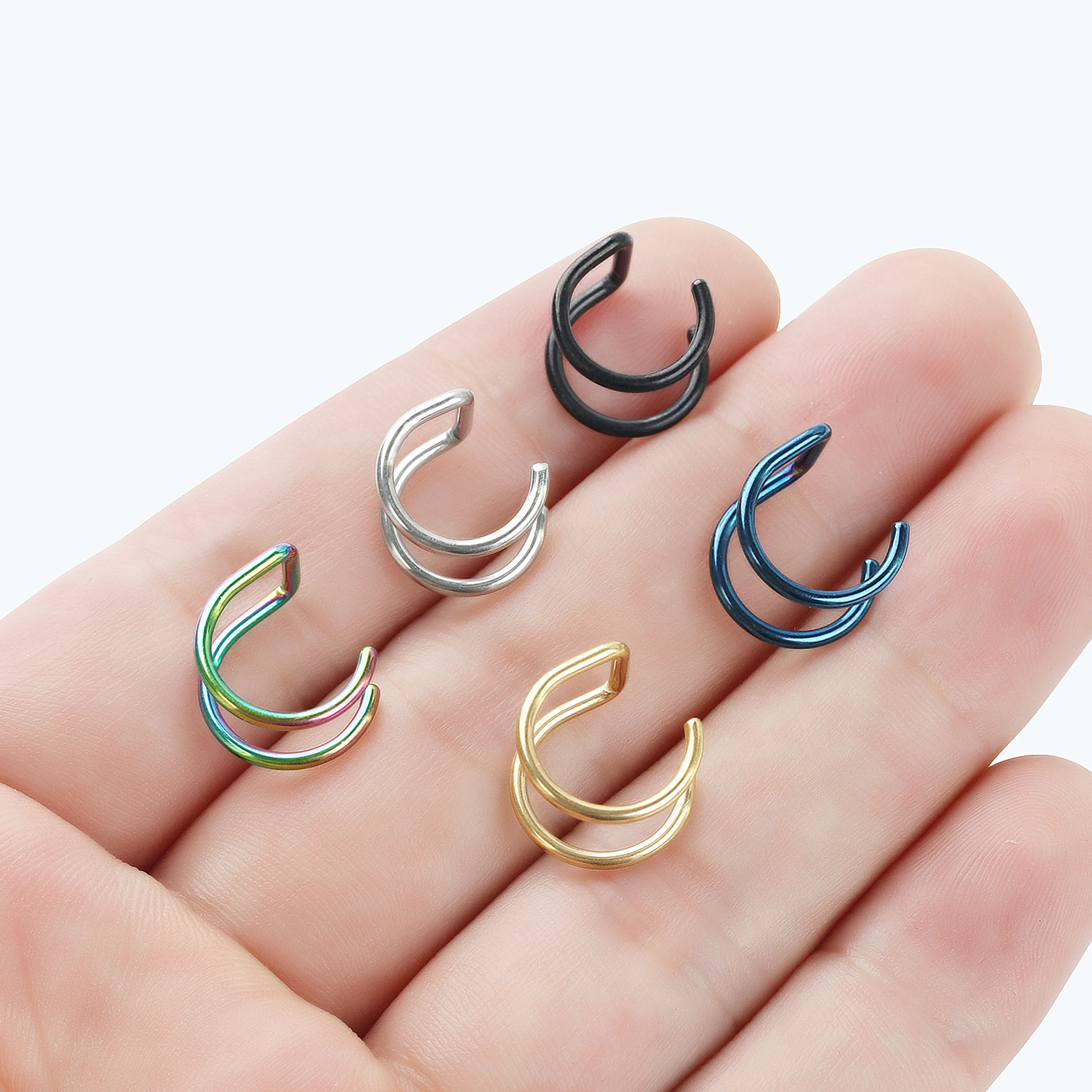 2pcs New No-Piercing Ear Cuffs - Body Jewelry Earrings recensie en prijs