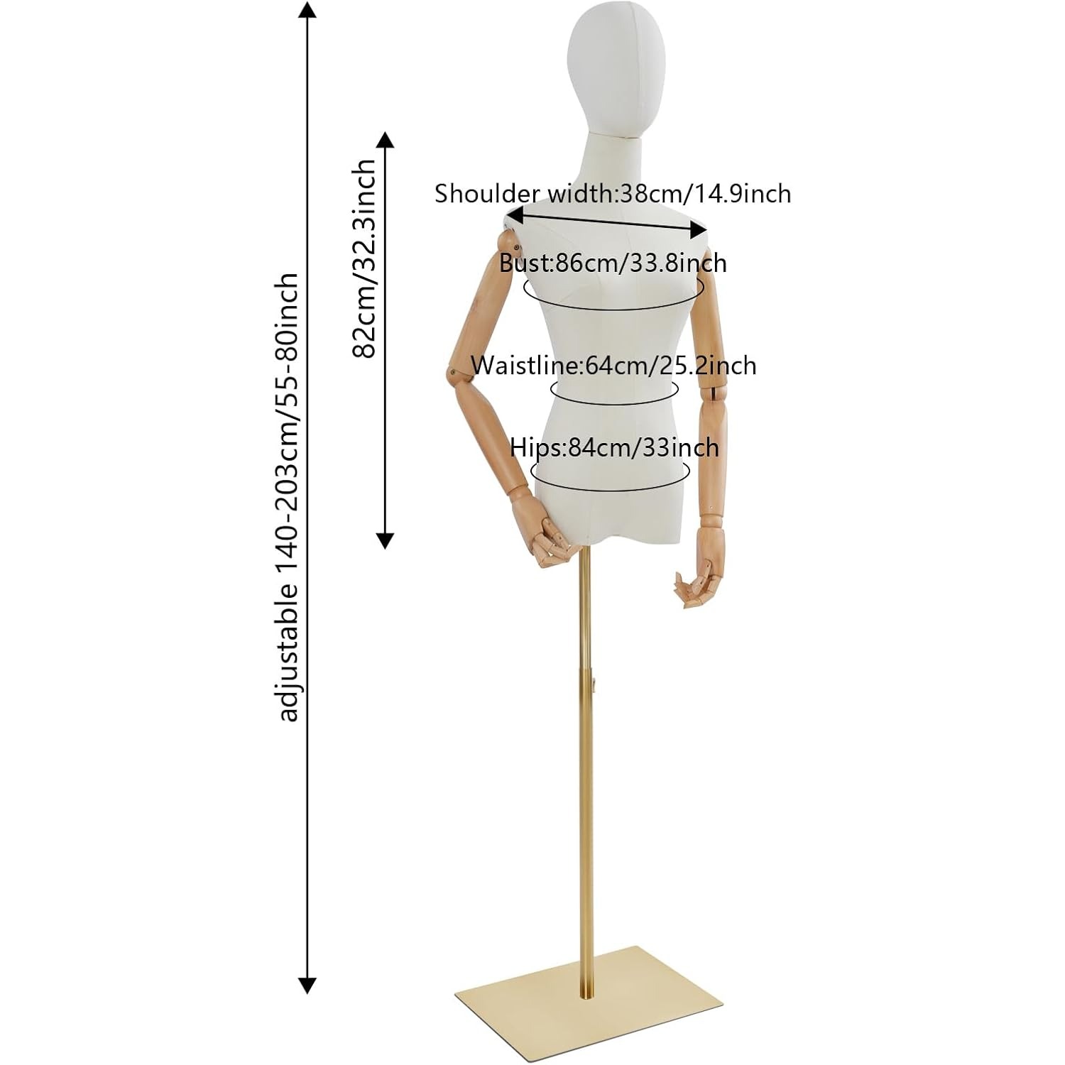 Female Mannequin Dress Form To - Body Jewelry Store recensie en prijs