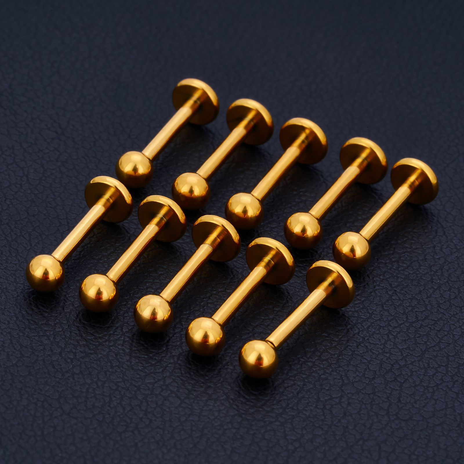 10PCS 16/18G Threadless Labret - Body Jewelry Threadless recensie en prijs