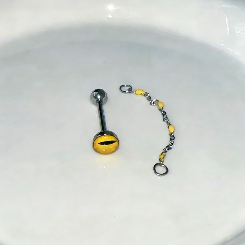 1Pc High Quality Trendy Unique - Yellow Body Jewelry recensie en prijs