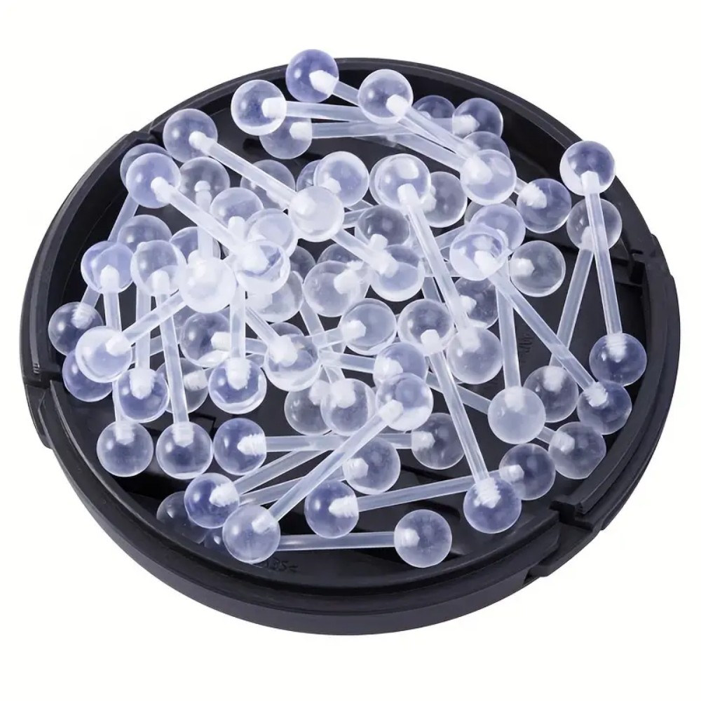 JKC Store 10pcs Acrylic Barbel - Body Jewelry Store recensie en prijs