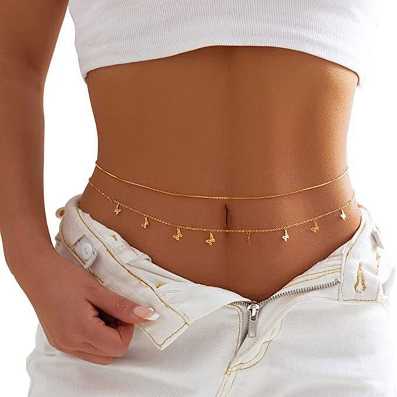 Fashion Simple Double Layer Be - Body Jewelry Waist recensie en prijs
