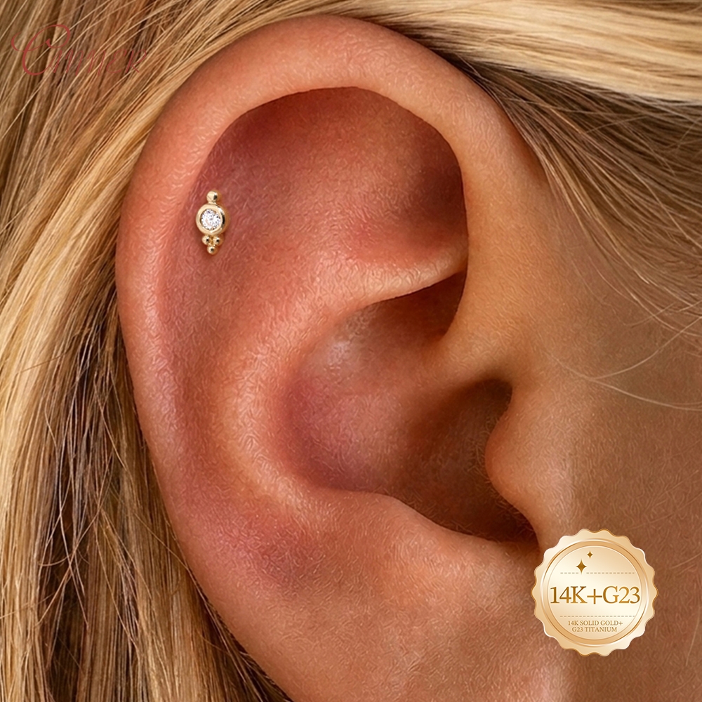 CANNER 14K Solid Gold internal - Body Jewelry Internally Threaded recensie en prijs