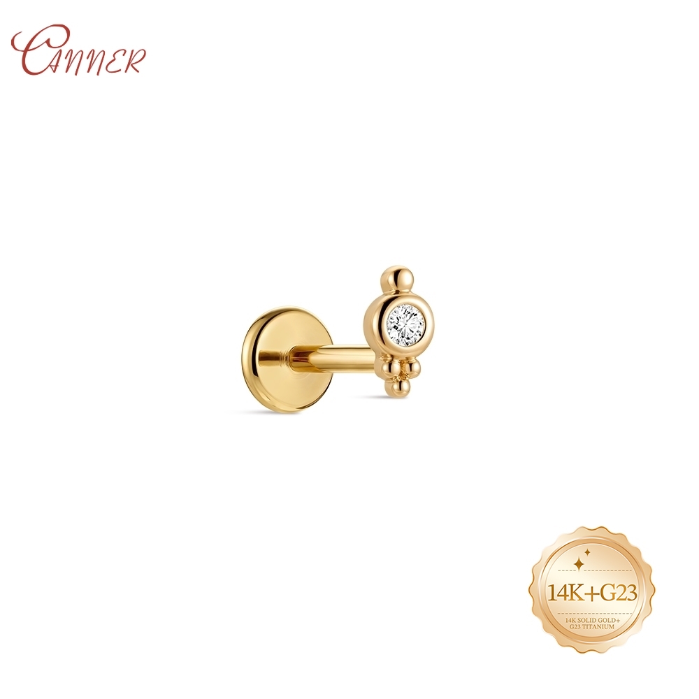 CANNER 14K Solid Gold internal - Body Jewelry Internally Threaded recensie en prijs