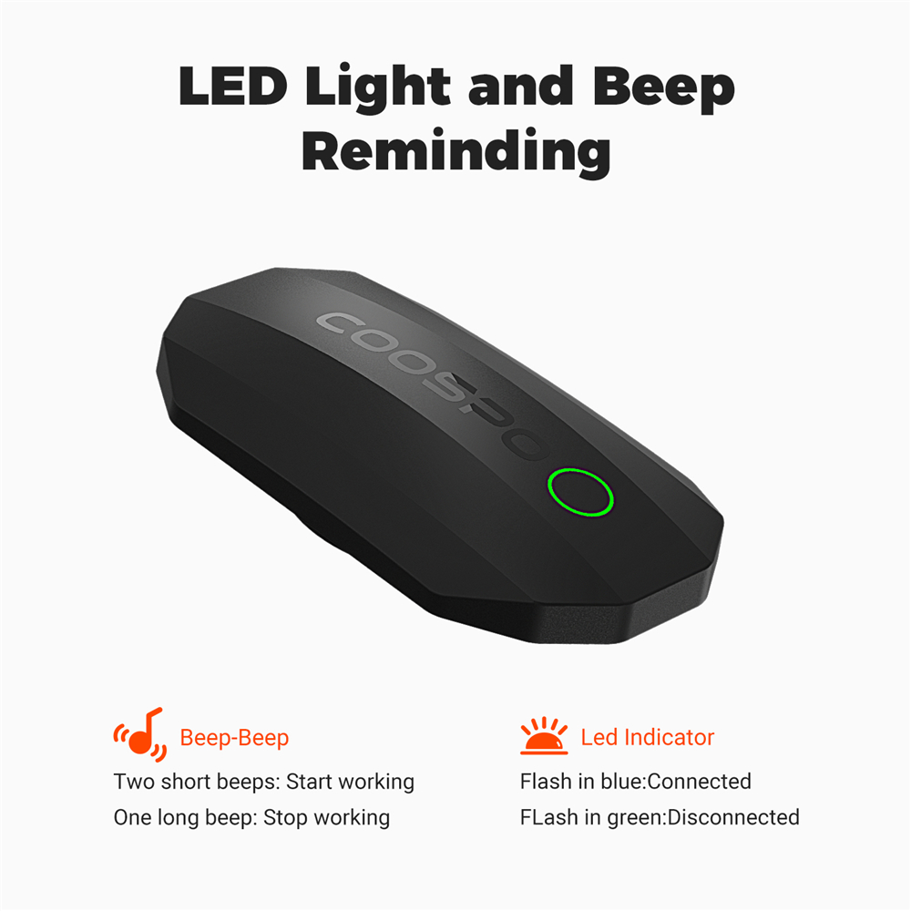COOSPO H808S Heart Rate Sensor - Body Jewelry Harness recensie en prijs