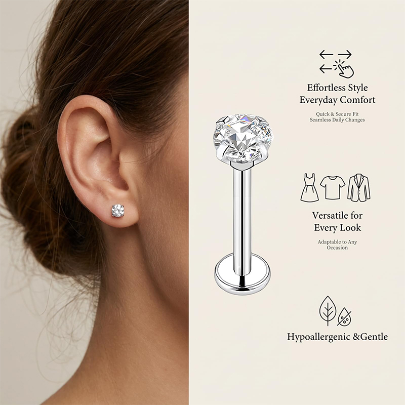 20G/18G/16G Surgical Stainless - Body Jewelry Earrings recensie en prijs